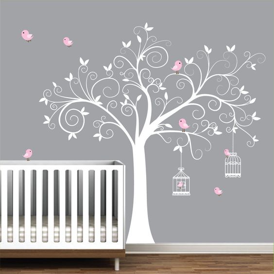 7 Chambres Pour Bebe Qui Vous Feront Aimer La Tendance Des Stickers Muraux Neufmois Fr